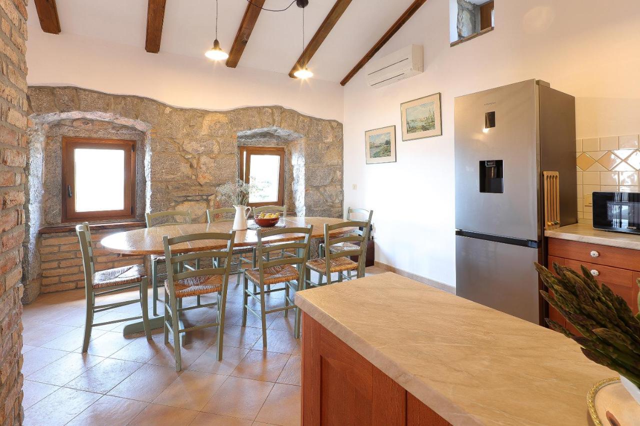 Villa Fani With Jacuzzi Icici Bagian luar foto